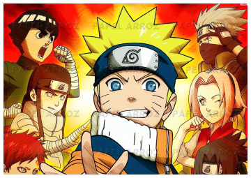 Naruto' revela arte comemorativa de vinte anos do anime